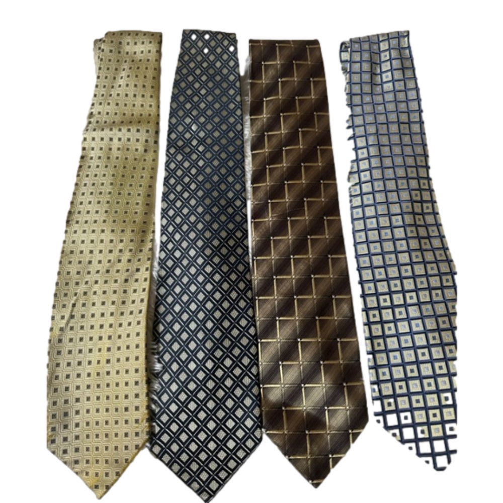 Vintage Roberto Villini Collezione Hand Made Silk Tie Bundle